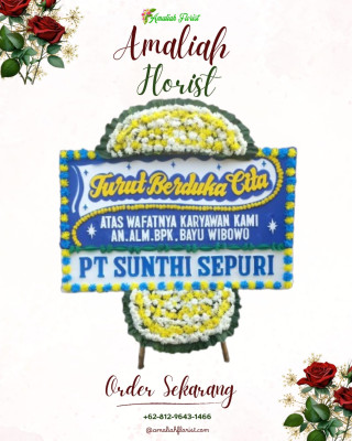 Papan Bunga Duka di Kualuh Hulu