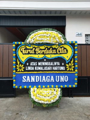 Papan Bunga Duka di Kualuh Hulu